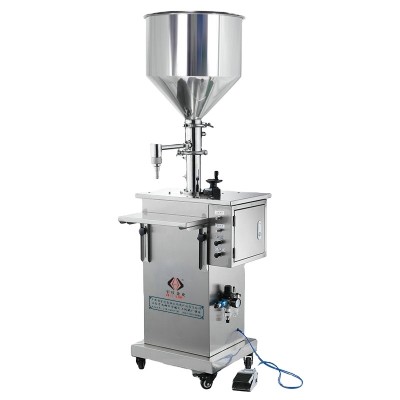 Semi Automatic Cream Piston Filler Filling Machine