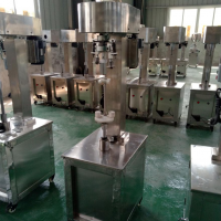 Semi-automatic Glass Bottle Aluminium Lid Capping Machine