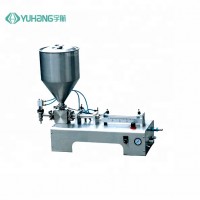 Semi automatic liquid detergent pneumatic filling machine for shampoo