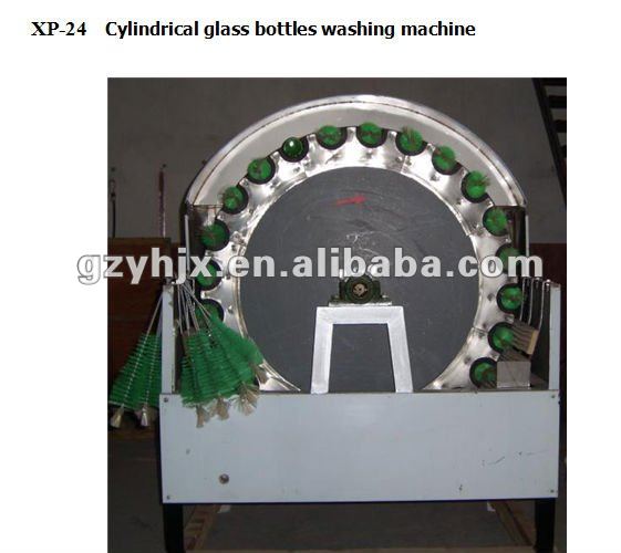 YHXP-A24 Semi-automatic used glass bottle washing machine